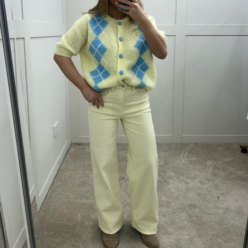 Lemon Viral Stretchy Jeans
