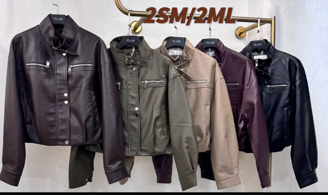 Luxe Faux Leather Jacket For autumn/Winter