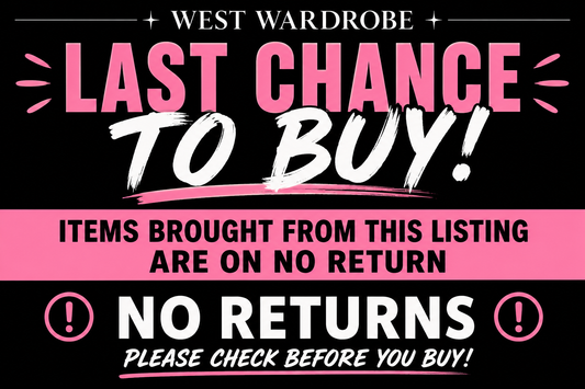 LAST CHANCE TO BUY, items of clothing including sets, tops, trousers, jumpers