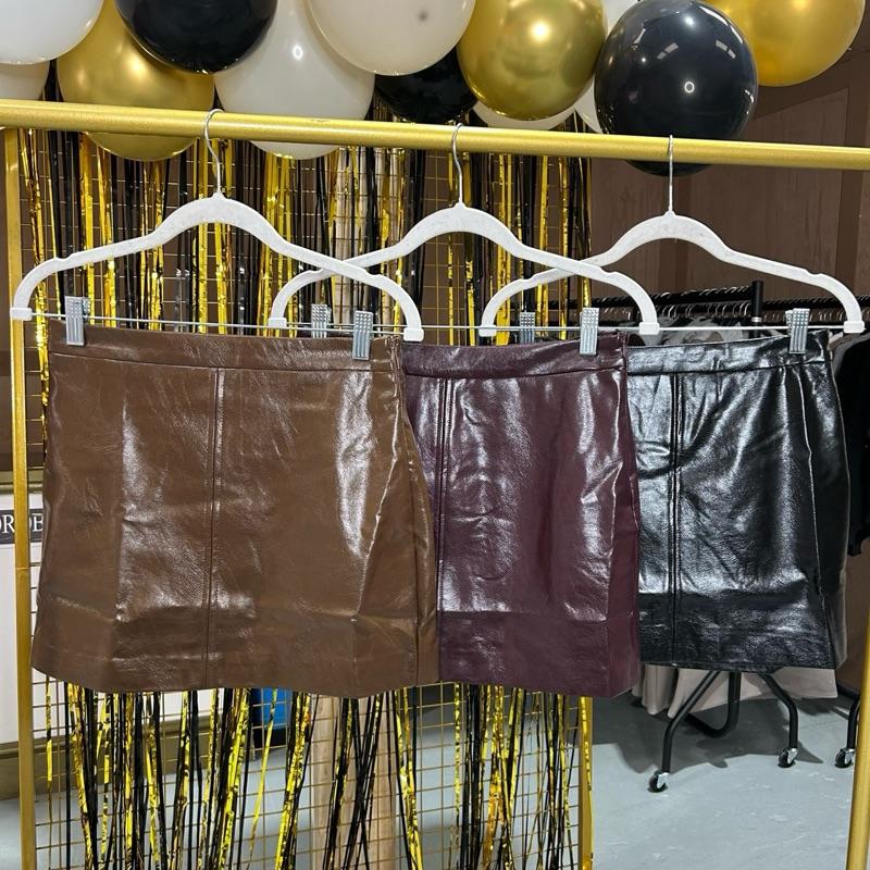 WESTWARDROBE Lyla Leather Skirt