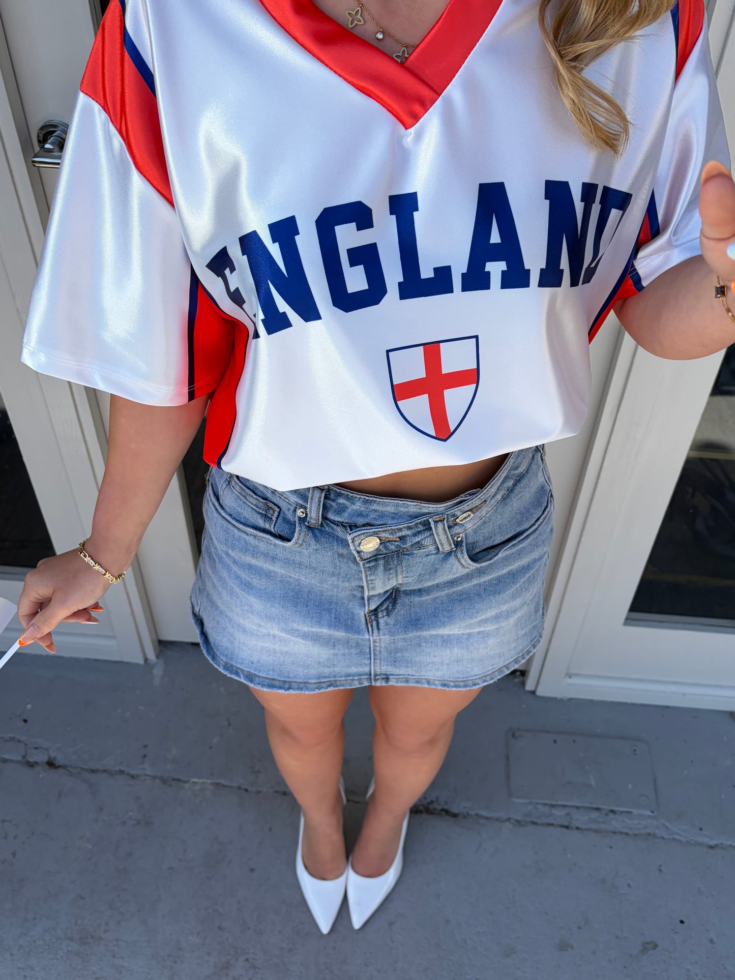 England T-shirt ( full length )