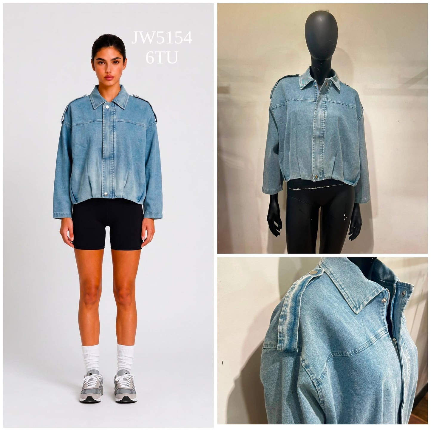 PRE ORDER Denim Jolene Jacket