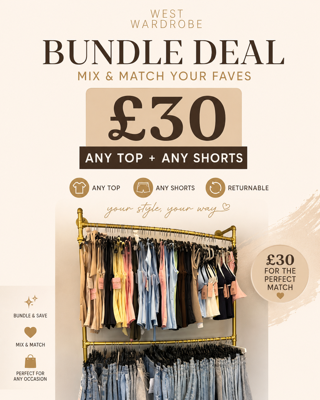 £30 Bundle Deal! 🔥