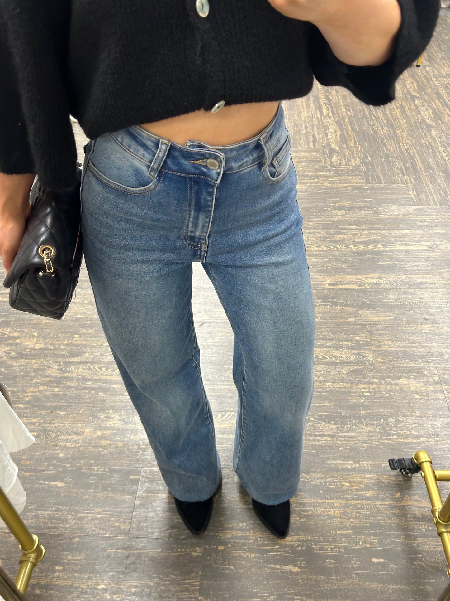 Denim Blue Viral Stretchy Jeans