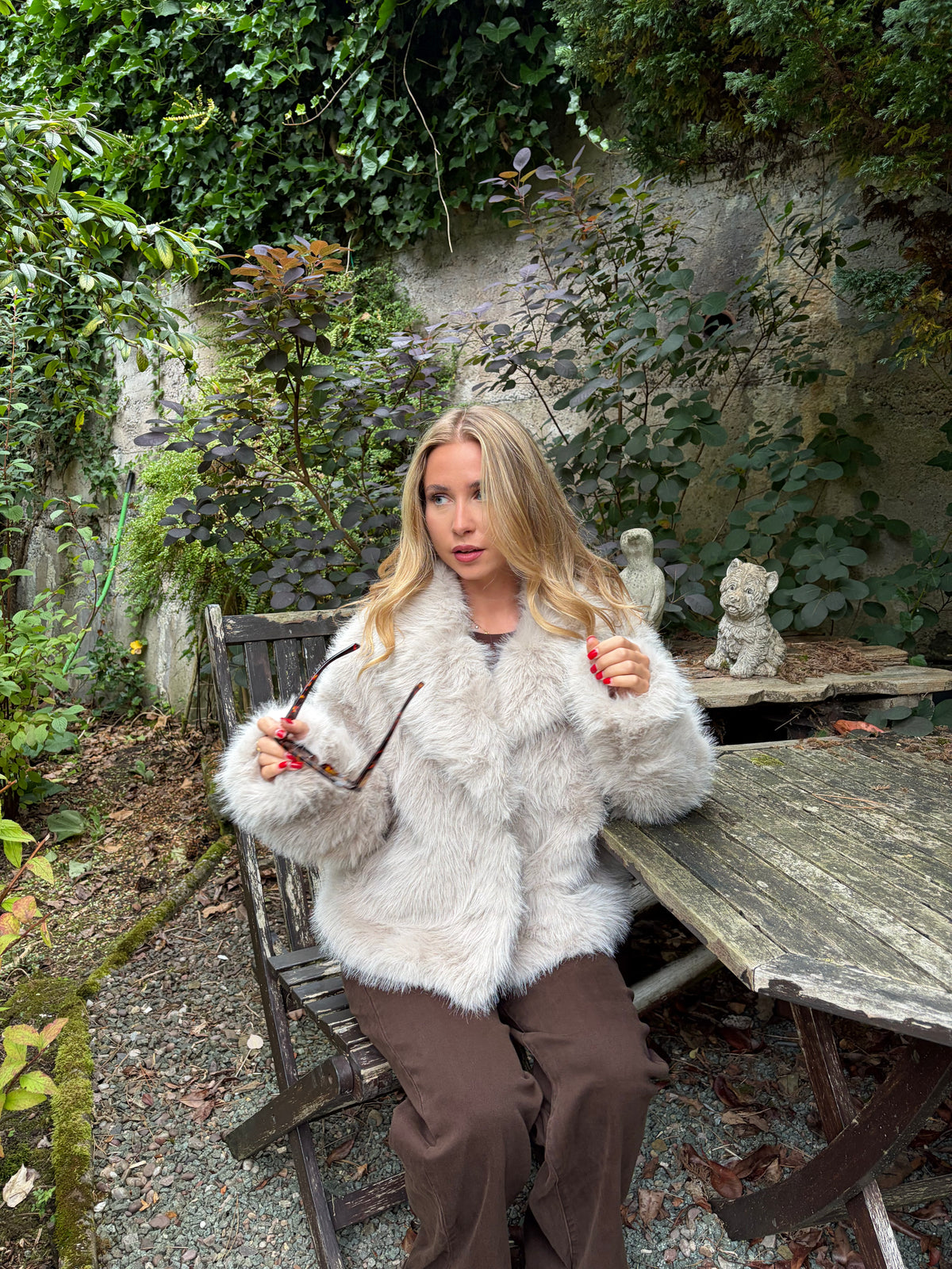 LEXI Luxurious Fur Coat