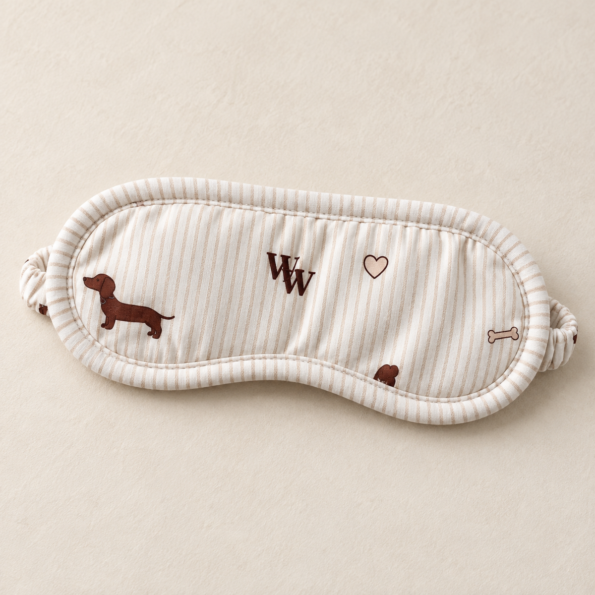 Westwardrobe Sausage Dog Sleep Mask 🤎